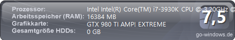 Gaming PC Nvidia+Intel Power GTX 980Ti AMP! EXTREME