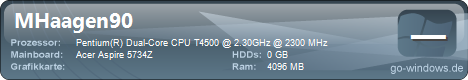 Acer	Aspire 5734Z