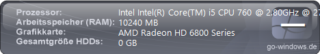 Intel i5 Power
