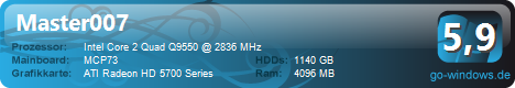 Hauptrechner Windows 7