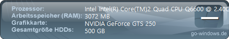 Medion PC changed