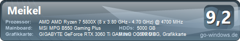 Gaming PC BigSmoke Simulator Edition - Ryzen 7 5800X - RTX 3060TI 