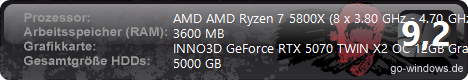 Gaming PC AMD Ryzen 7 2700X
