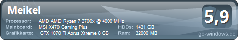 Streaming PC AMD Ryzen 7 2700x 