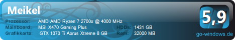 Streaming PC AMD Ryzen 7 2700x 