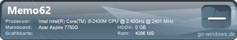 Acer Aspire 7750G