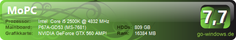 ° 1000€ Intel NVIDIA super OC