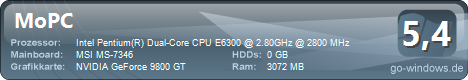 MSI alt im Buero