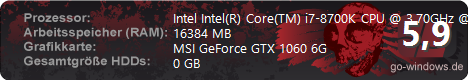 Intel Core I7 8700K Power 