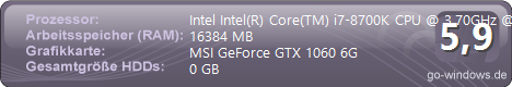 Intel Core I7 8700K Power 