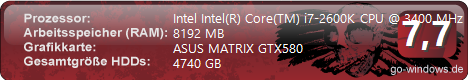Sandy Bridge Intel I7-2600
