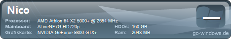 Mein PC ...