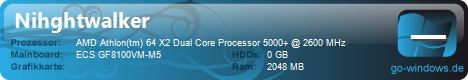 AMD Athlon(tm) 64 X2 Dual Core Processor