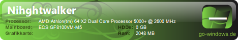 AMD Athlon(tm) 64 X2 Dual Core Processor