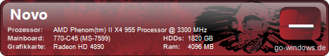 Novo's PC