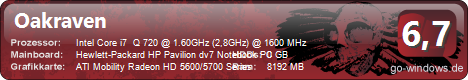 HP DV7
