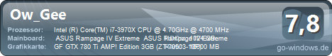 Intel Core i7-3970X Extreme Edition GTX 780Ti SLI Wasser Kühlung Siehe bilder^^