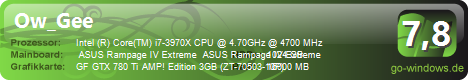 Intel Core i7-3970X Extreme Edition GTX 780Ti SLI Wasser Kühlung Siehe bilder^^