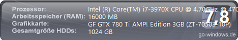 Intel Core i7-3970X Extreme Edition GTX 780Ti SLI Wasser Kühlung Siehe bilder^^