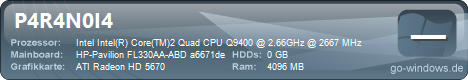 HP a6671de