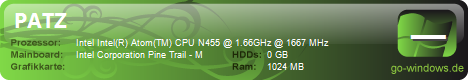 Chili Green Netbook