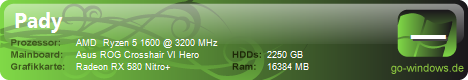 AMD Ryzen 5 1600 PC