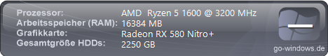 AMD Ryzen 5 1600 PC