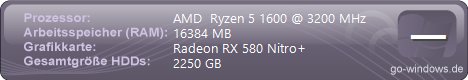AMD Ryzen 5 1600 PC