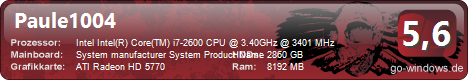 Meine Gaming Maschiene