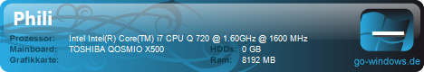 Toshiba Qosmio x500