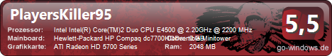 Übergangs PC