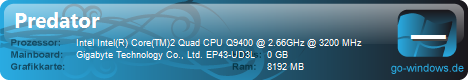 Predator Desktop Pc