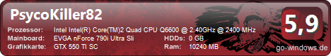 Psycos EVGA Projekt