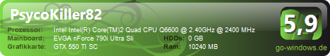 Psycos EVGA Projekt