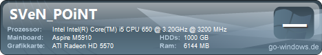 Sven´s PC