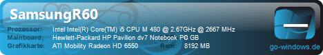 HP Pavilion dv7-4301sg
