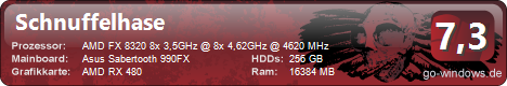 AMD FX 8320 + RX 480