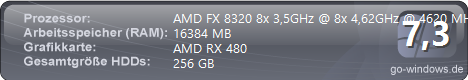 AMD FX 8320 + RX 480