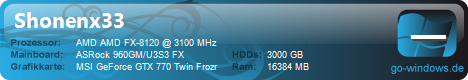 AMD 8 Core / GTX 770 / Thermaltake