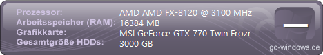AMD 8 Core / GTX 770 / Thermaltake