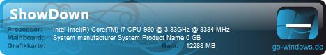 ShowDown Intel PC