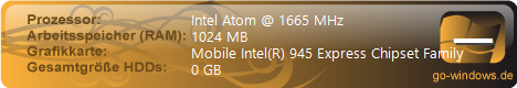 Netbook AspireOne 