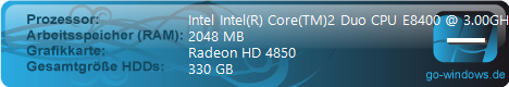 Intel E8400