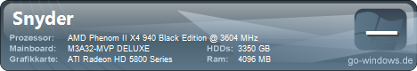 Snyder´s PC