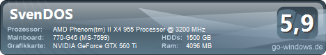 Mein BAM PC
