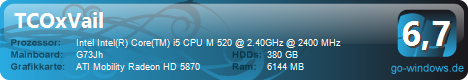 Asus G37JH Notebook