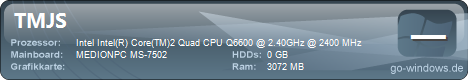 TMJS's Pc