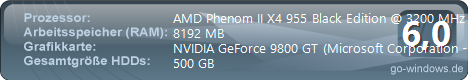 AMD Quad Core Phenom II 955 