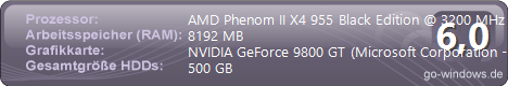 AMD Quad Core Phenom II 955 