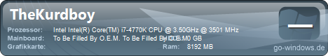 Aufgerüsteter PC